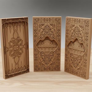 3D Backgammon Relief: CNC Fräser Datei, Holzschnitzerei (STL)