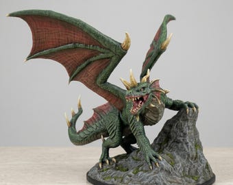 3D Dragon STL Model for 3D Printing