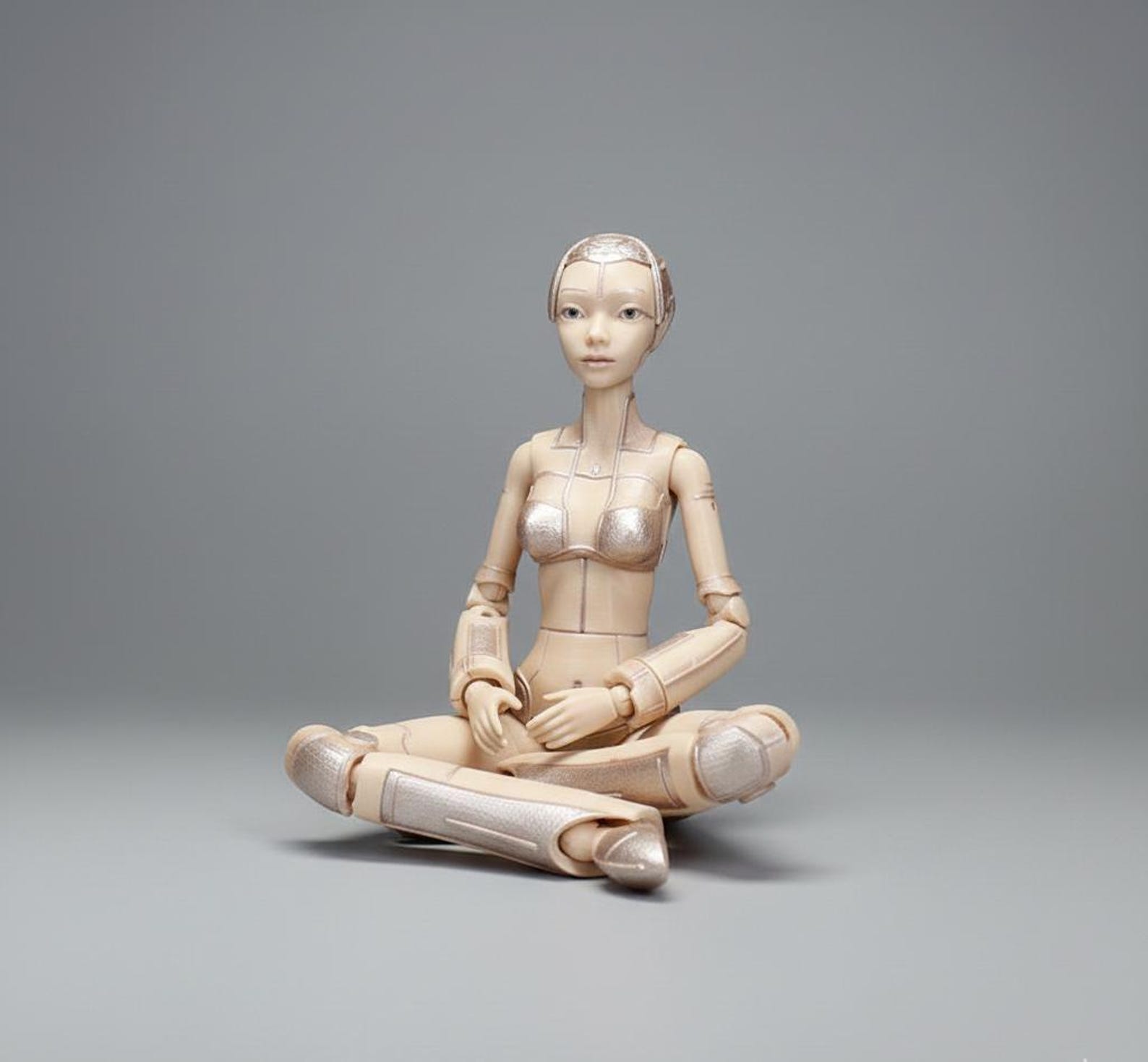 3D STL Moving Female Robot Model for 3D Printer - Etsy