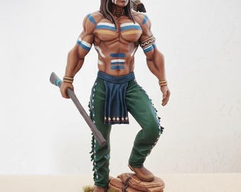 ネイティブアメリカン男性の3Dプリントモデル（STLファイル） - Etsy 日本