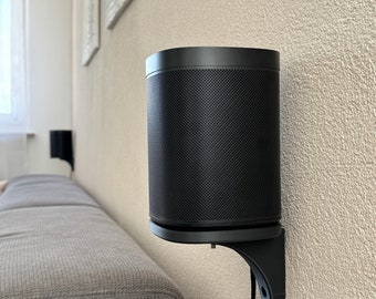 Sonos one wandhalterung drehbar minimalistisch (Sonos Heimkino Setup) schwarz, weiß