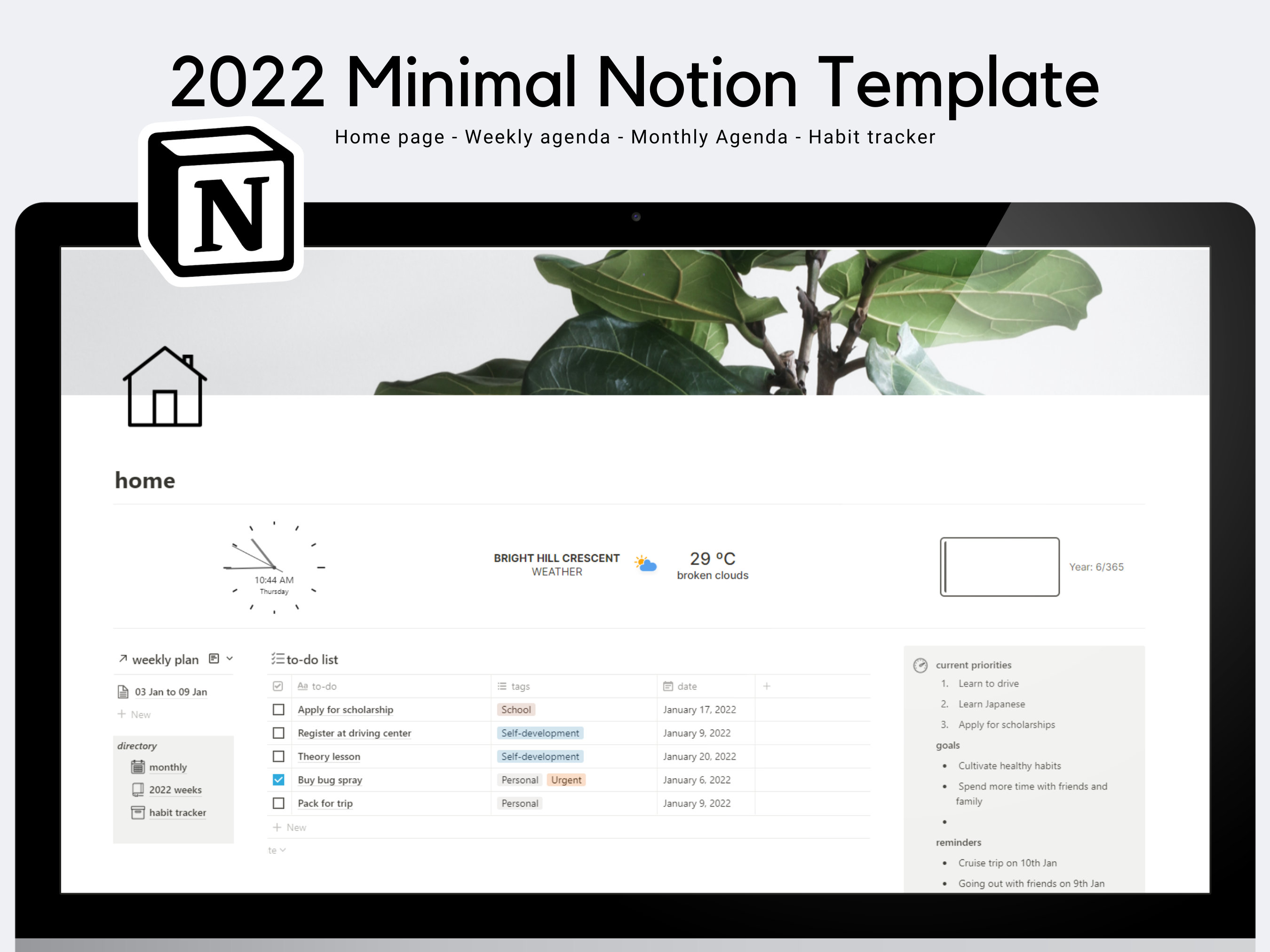 Notion Small Business Template Printable Word Searches