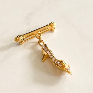 FENDI❣️ブローチ❣️ フェンディ オーロック ブローチ ゴールド仕上げ ゴールド | Fendi