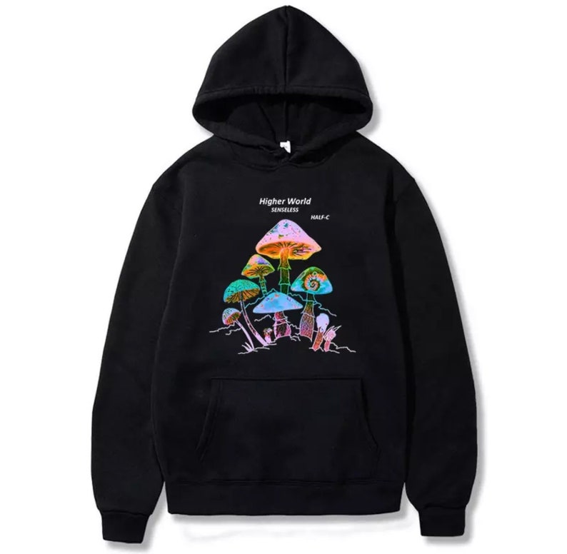 Mushroom Higher World Harajuku Hoodie 