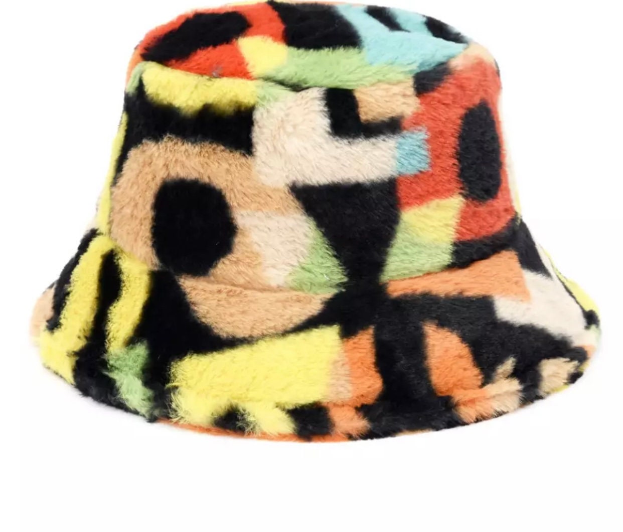 Soft & Fluffy Faux Fur Bucket Hat Festival Hat - Etsy UK