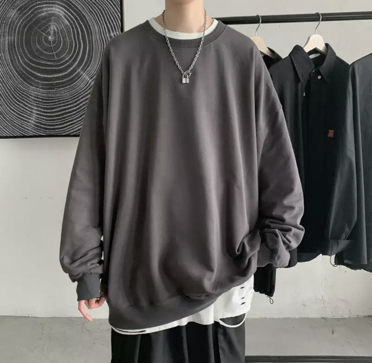 Oversized Sweatshirt - Etsy UK