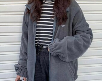 oversized fleece womens