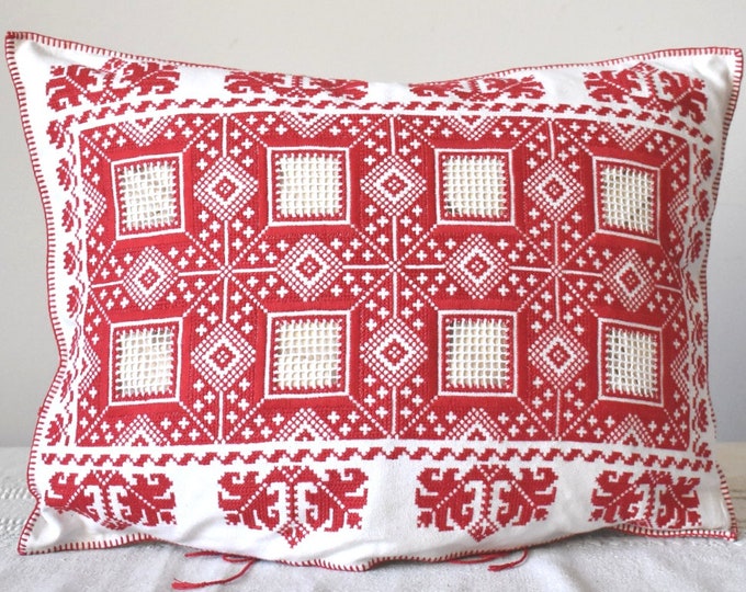 Antique Transylvanian Cushion Cover