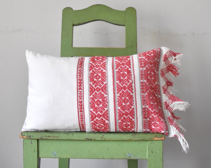 Cushion Covers from Antique Home Woven Romanian Cloth