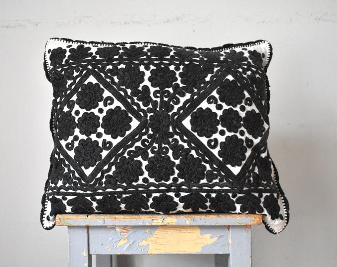 VintageTransylvanian Embroidered Cushion Cover