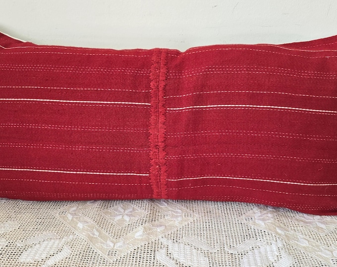 Large Cover from Vintage Ticking