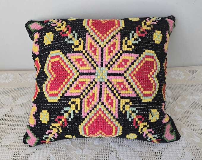 Cushion Cover from Vintage Embroidery