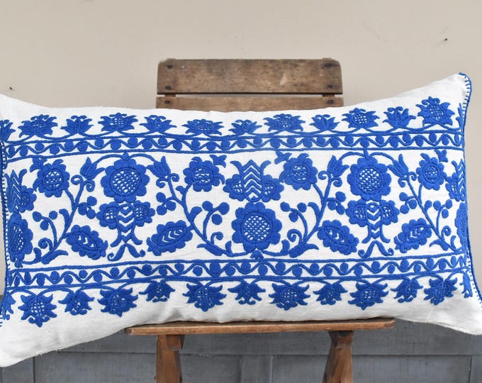 Large Antique Transylvanian Cushion Cover