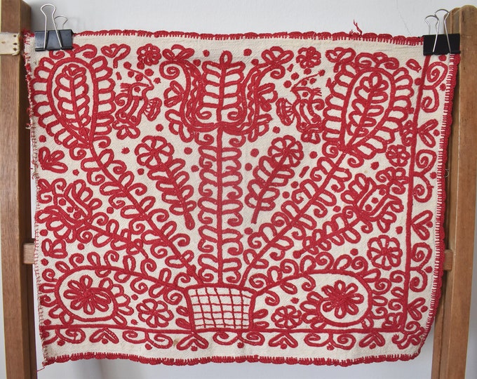 Antique Transylvanian Embroidered  Panel