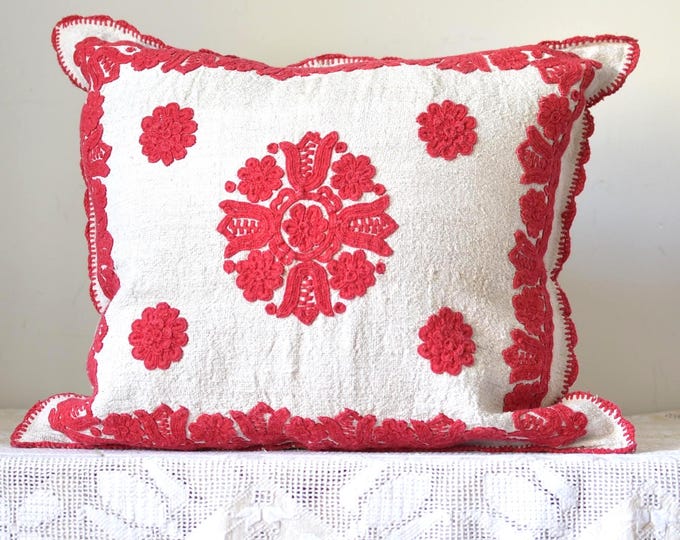 Antique Transylvanian Cushion Cover