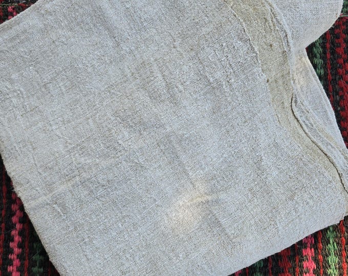 Vintage Home-loomed Hemp Sheet 180 x 100 cm