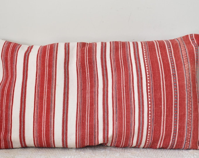 Cushion Cover from Antique Home Woven Hungarian Ticking