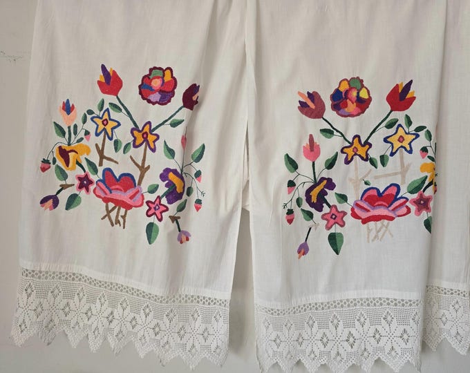 Vintage Embroidered  Cloth from the Carpathians