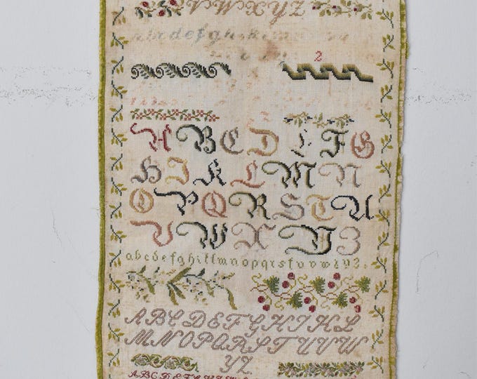 1842 Antique sampler