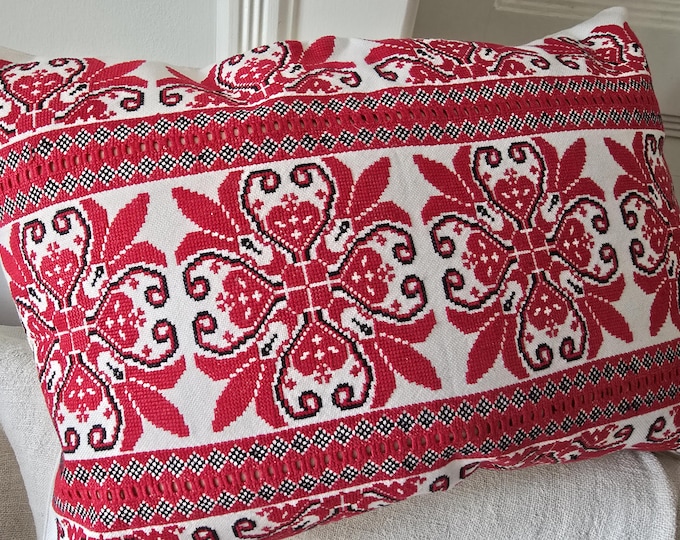 Vintage Hungarian Cushion Cover