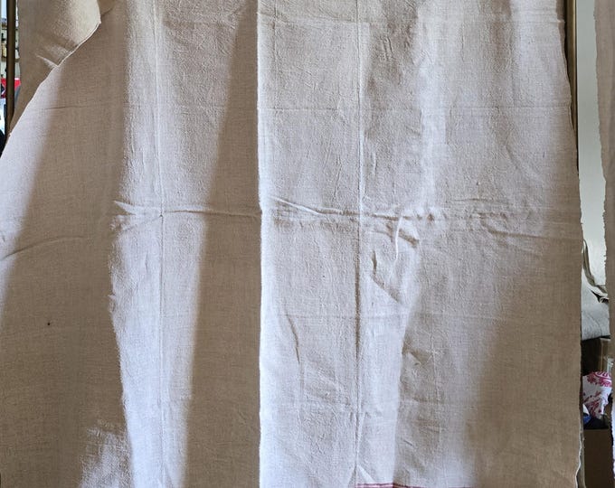 Vintage Home-loomed Hemp Sheet 170 x 140 cm