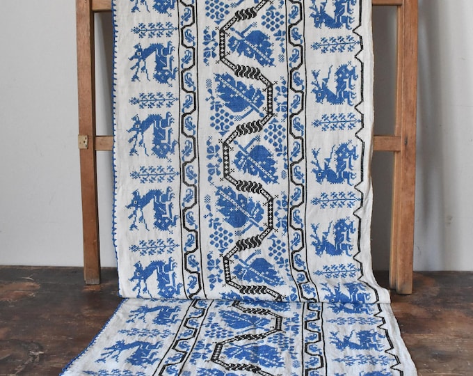 Antique Transylvanian Embroidered  Panel
