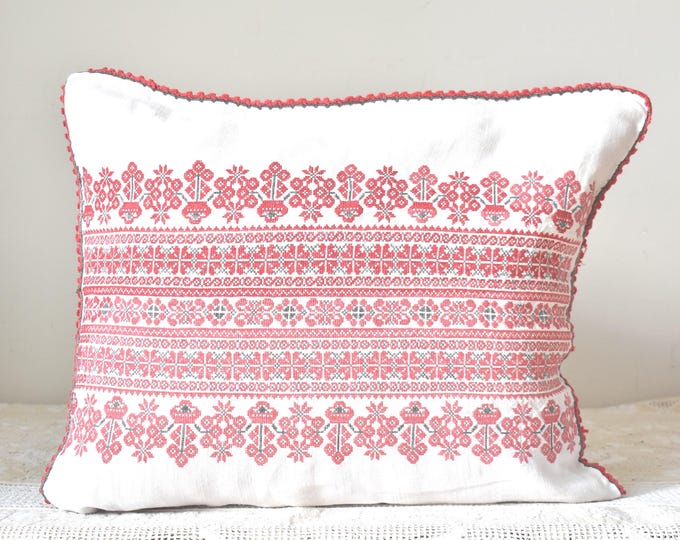 Antique Transylvanian Cushion Cover