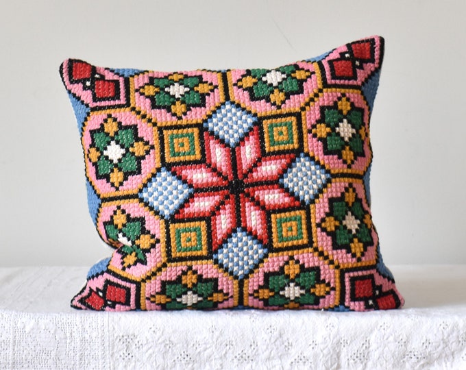 Cushion Cover from Vintage Embroidery