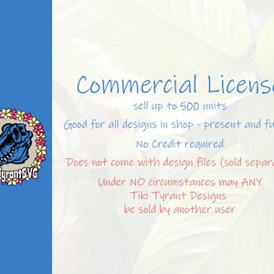 Commercial Shop License 1-500 units