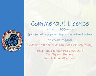 Licencia de Tienda Comercial 1-500 unidades