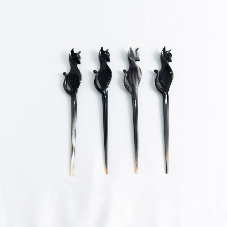 Horn Hair Sticks for Women Cat Hair Stick for Buns Hair Sticks Etsy