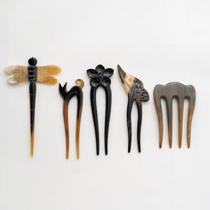 Set  5 Horn  Hair Fork For Women Hair Stick For Buns Hair Sticks For Long Hair Hair Accessories Hair Pin For Women