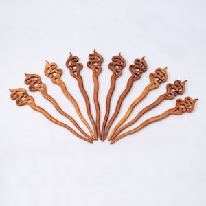 Set 10 Wooden Hair Sticks For Women   Hair Stick For Buns Hair Sticks For Long Hair Hair Accessories Hair Pick For Women