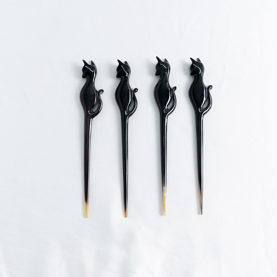 Horn Hair Sticks for Women Cat Hair Stick for Buns Hair Sticks Etsy