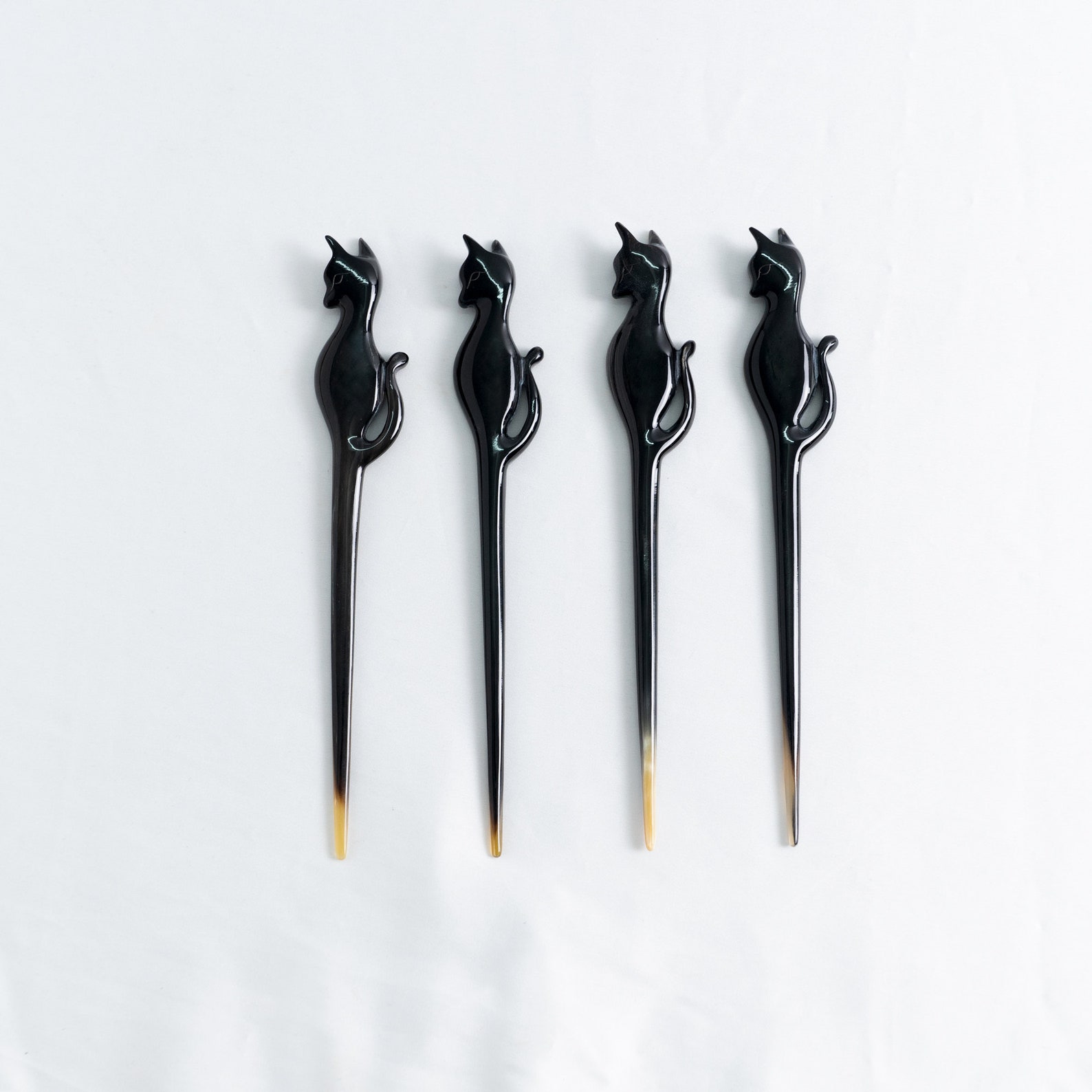 Horn Hair Sticks for Women Cat Hair Stick for Buns Hair Sticks Etsy