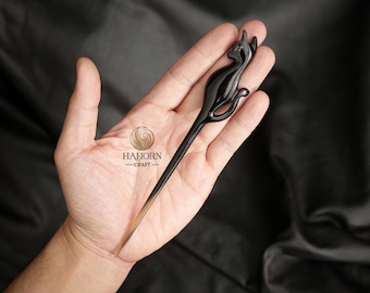 Cat Horn Hair Sticks For Women Cat Hair Stick For Buns Hair Sticks For Long Hair Hair Accessories Hair Pick For Women