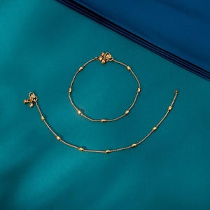Openable Payal with Gold Plating/ Anklets/ Antique Payal/ Gold Plated Payal/ Jhanjar/ Jhanjhran/ Gold Anklets/ Indian Gold Payal