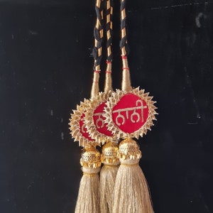 Jaggo Paranda/ Customized Parandi/ Jaggo Parandi/ Bride paranda/ Saheli Paranda/ Massi Paranda/ Punjabi Traditional Paranda