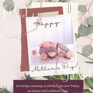 HNL Happy Mothers Day - Mijn moeder gedicht binnen