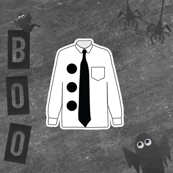 Three Hole Punch Jim the Office Vinyl Sticker Halloween Etsy