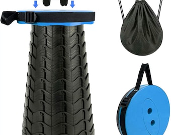 Taburete plegable personalizado con cojín