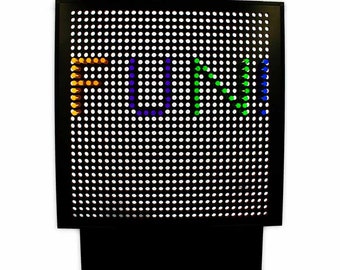 Giant Light Bright | Lite Brite | Light Up Peg Board 4x4 | Jumbo Colorful Entertainment Activity