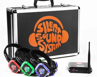 Custom Silent Disco Sound System - Headphone Starter Pack