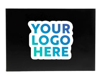 Folleto en vídeo personalizable * NEGRO * Libro de regalo en 72 HORAS Regalo de boda