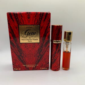 Van Cleef & Arpels Gem Perfume 7ml Extrait Parfum / 1987’s Vintage / Extremely Rare