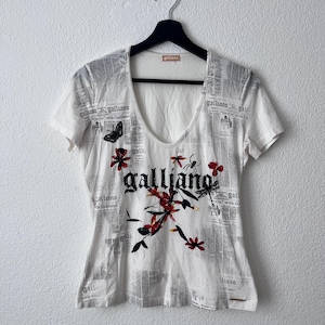 John Galliano Newspaper Shirt - Etsy Canada