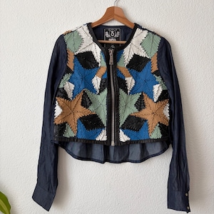2000s Leather Jacket - Etsy