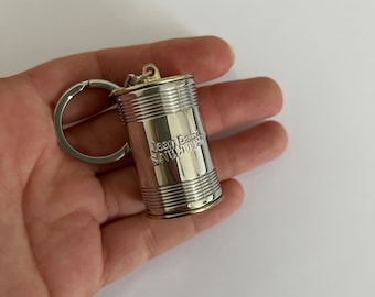 Vintage Jean Paul Gaultier Gunmetal Leather Key Case - 90s Style