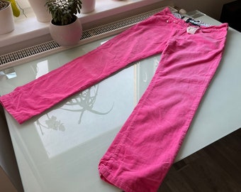 Gant pink corduroy pants L New with tags