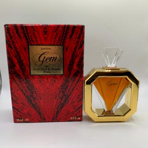 Van Cleef & Arpels Gem Parfum 15ml extrait / 1987’s Extremely Rare / Vintage perfume